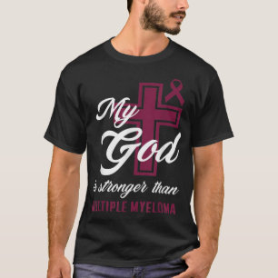 Camiseta Christian Meu Deus É Mais Forte Que O Múltiplo Mie
