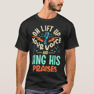 Camiseta Christian Music Cote Cantor do Coro Inspiracional