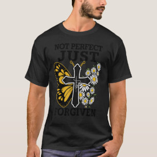 Camiseta Christian Não Perfeito Apenas Jes Religiosos Perdo