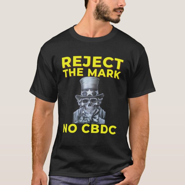 Camiseta Christian No CBDC - Redefinir a Revelação NWO do E (Frente)