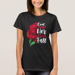 Camiseta Christian Psalm 465 Deus Está Dentro Dela Ela Não