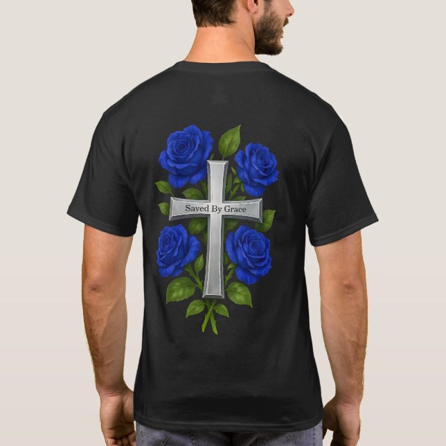 Camiseta Christian Saved By Grace (Verso)