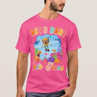 Camiseta Christian Scuba Diving Scuba Diver Vbs Dives Deep