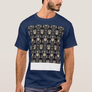 Camiseta Christian Seamless Pattern Religião Mosaica Evange