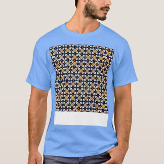 Camiseta Christian Seamless Pattern Religião Mosaica Evange