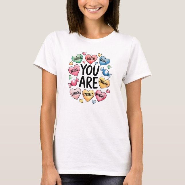 Camiseta Christian Self Love Valentine (Frente)