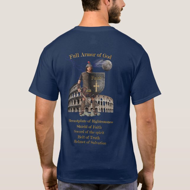 Camiseta Christian Soldier (Verso)
