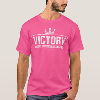 Camiseta Christian T Para Mulheres Homens Crianças Vitória