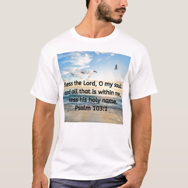 Camiseta Christian Themed Man T-short (Frente)