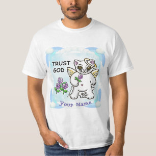 Camiseta Christian Trust Deus Kitty cat