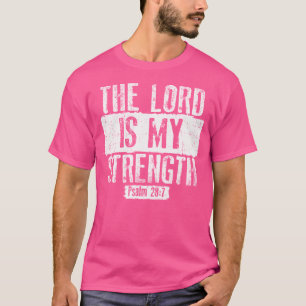 Camiseta Christian Ts O Senhor É Minha Força