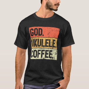 Camiseta Christian Ukulele Player Culto Ukulele Church Uk