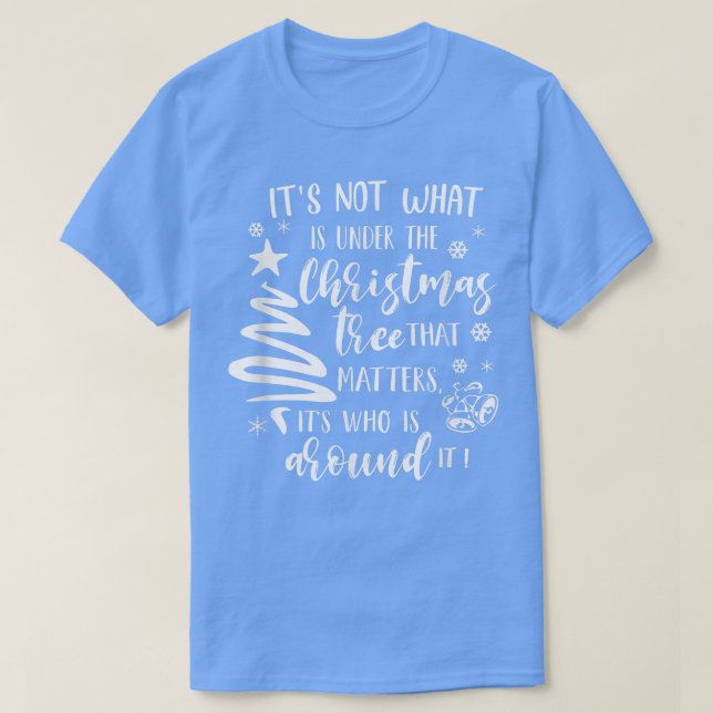 Camiseta Christian Xmas Faith É Quem No Natal (Frente do Design)