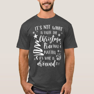 Camiseta Christian Xmas Faith É Quem No Natal