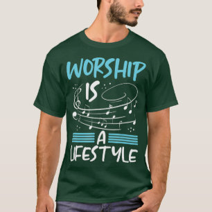 Camiseta Christianity Culto é uma nota musical de estilo d