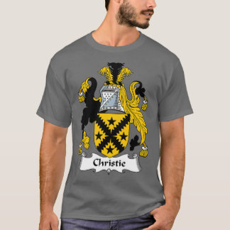 Camiseta Christie Casaco de Braços, Christie Family Crest