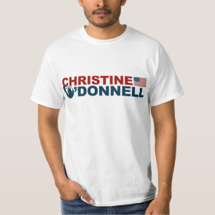 Camiseta Christine O'Donnell para a liberdade