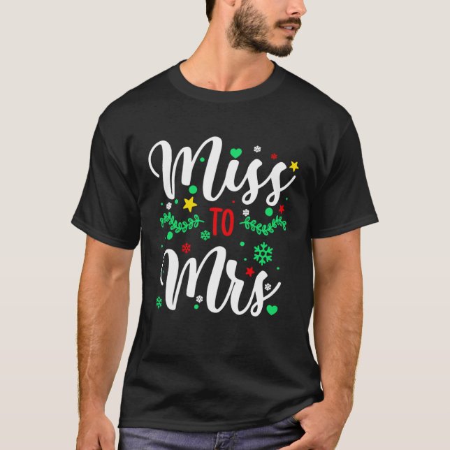 Camiseta Christmas 2022 Miss To Mrs (Frente)