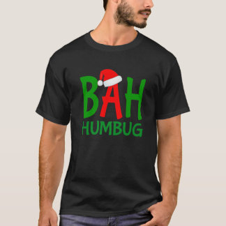 Camiseta Christmas Bah Humbug Ebenezer Scrooge Design