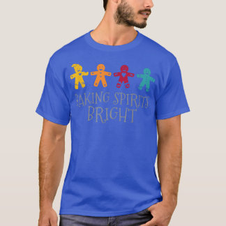 Camiseta Christmas Bake Off Baking Spirits Bright Cookie Ba