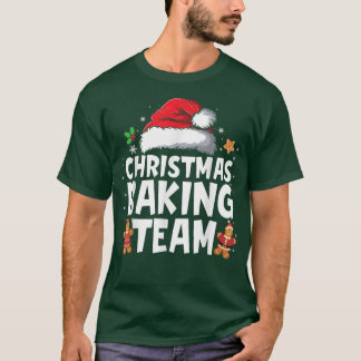 Camiseta Christmas Baking Team Cookie Baker Funny Matching