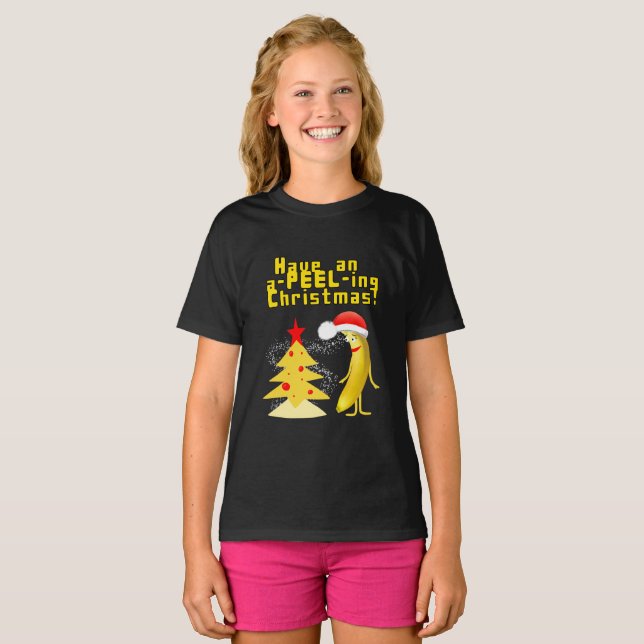 Camiseta Christmas Banana (Frente Completa)