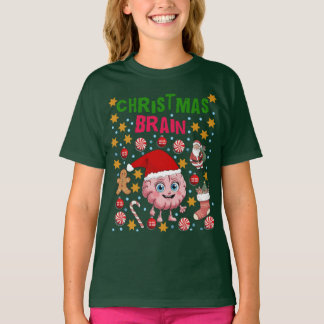 Camiseta Christmas Brain, Newest