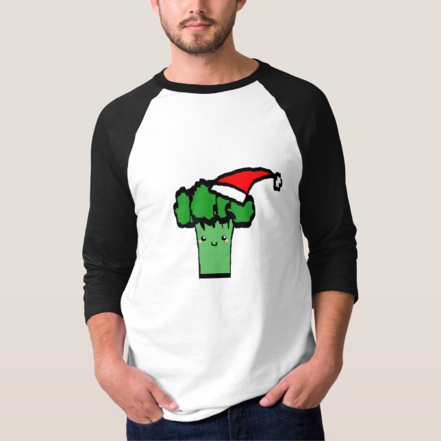 Camiseta Christmas broccoli (Frente)