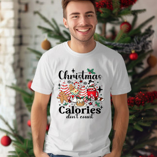 Camiseta Christmas calories don't count Christmas T-Shirt