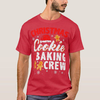 Camiseta Christmas Cookie Baking Crew Cookie Baking Team Ca