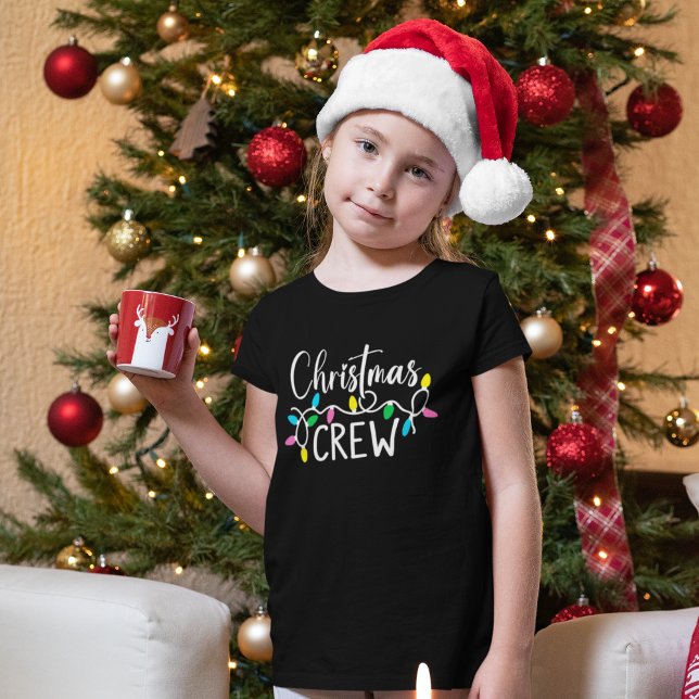 Camiseta Christmas Crew Funny Family Christmas (Criador carregado)
