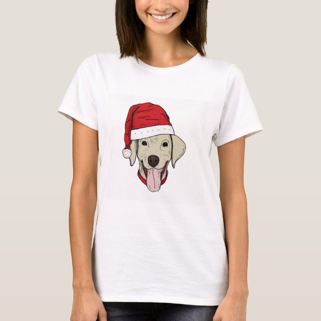 Camiseta Christmas Dog Collection  Design T-Shirt (Frente)