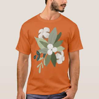 Camiseta Christmas flowers 