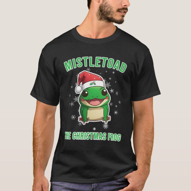 Camiseta Christmas Frog MistleToad The Christmas Frog (Frente)