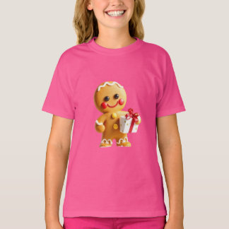 Camiseta Christmas gingerbread man