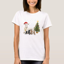 Camiseta Christmas Goat Tee – Rustic Nature