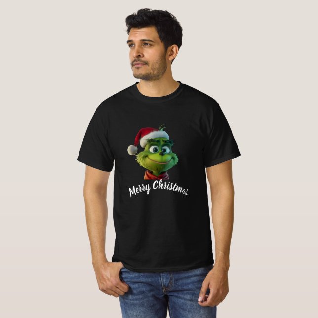 Camiseta Christmas grinch wishes (Frente Completa)