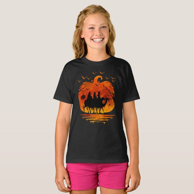CAMISETA CHRISTMAS HALLOWECOSTUME PUMPKIN NATAL GIFT (Frente Completa)