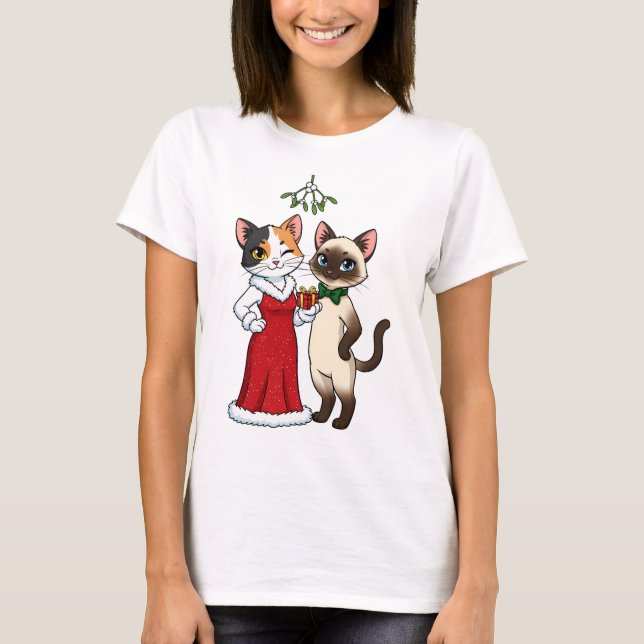 Camiseta Christmas Holiday Love & Gifts (Frente)