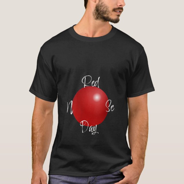 Camiseta Christmas Holiday Rudolf Reindeer Red Nose Hunting (Frente)