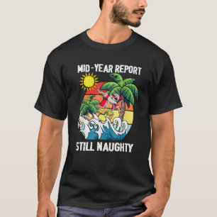 Camiseta Christmas In July Santa Summer Vacation Men Women