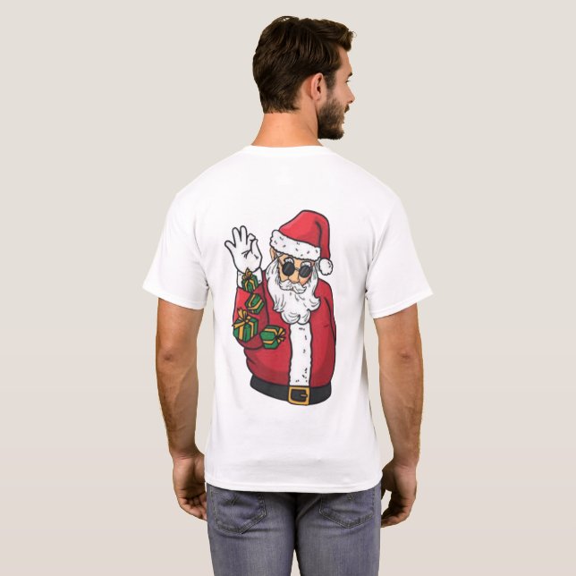 Camiseta Christmas in u (Parte Traseira Completa)