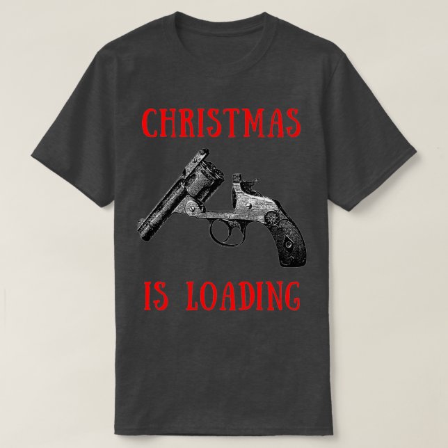 Camiseta Christmas is loading 1 (Frente do Design)