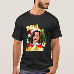 Camiseta Christmas Kamala Harris Papais noeis Kamala La Fun