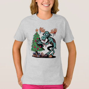 Camiseta Christmas Moose Zombie
