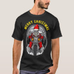 Camiseta Christmas Motorcycle Santa Claus Biker Rider Skull<br><div class="desc">Christmas Motorcycle Santa Claus Biker Rider Skull  .Check out our Christmas t shirt selection for the very best in unique or custom,  handmade pieces from our clothing shops.</div>