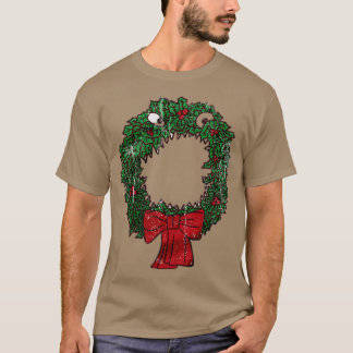 Camiseta Christmas Nightmare Wreath Funny