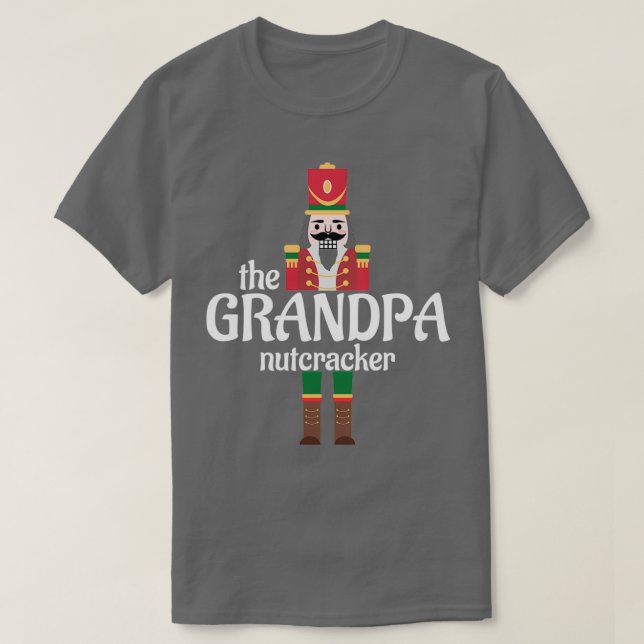 CAMISETA CHRISTMAS NUTCRACKER COSTUME O NUTCRACKE GRANDPA (Frente do Design)