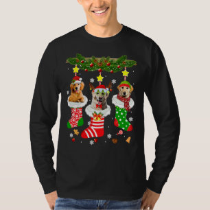 Camiseta Christmas Pajama Golden Retriever Dog