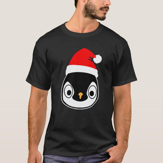 Camiseta Christmas Penguin (Frente)